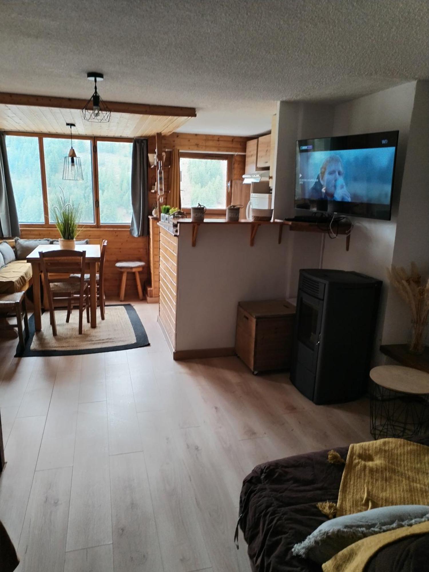 Appartement 8 Couchages 45 M2 Tout Confort A La Foux D'Аллос Екстер'єр фото